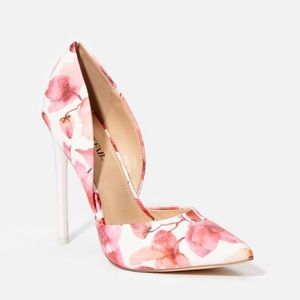 Floral heels